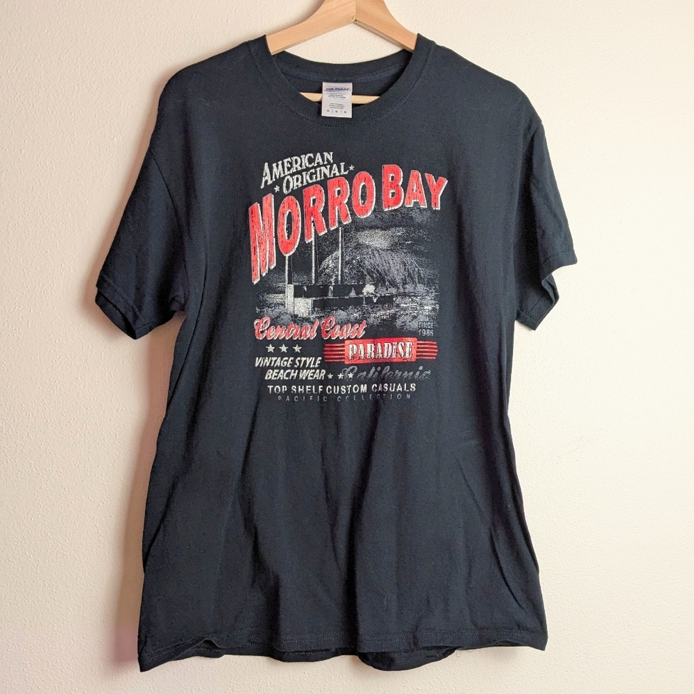 Morro Bay California Vacation T Shirt Men's Size M